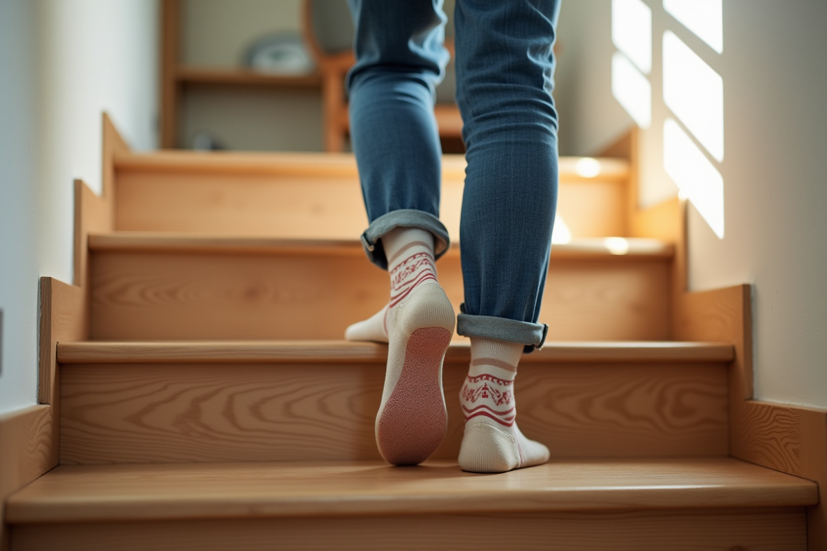 chaussettes antidérapantes